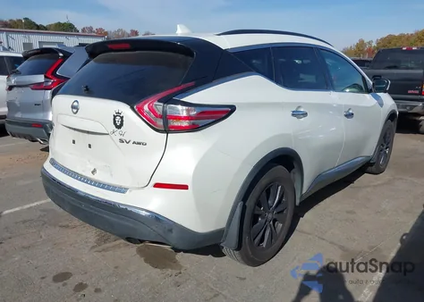 2017 Nissan Murano Sv из США, поврежденный, VIN 5N1AZ2MH8HN142418